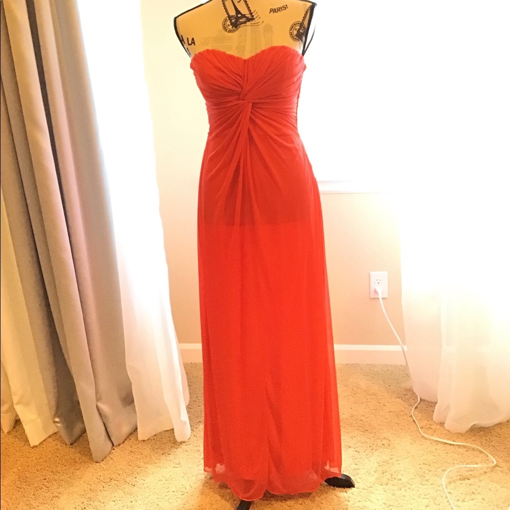 Maxi evening dress